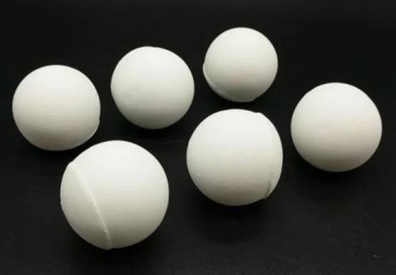Hoher Reinheitsgrad-Aluminiumoxid-Bälle 10 Millimeter-Tonerde-reibender Medien-Ball-keramischer Bereich